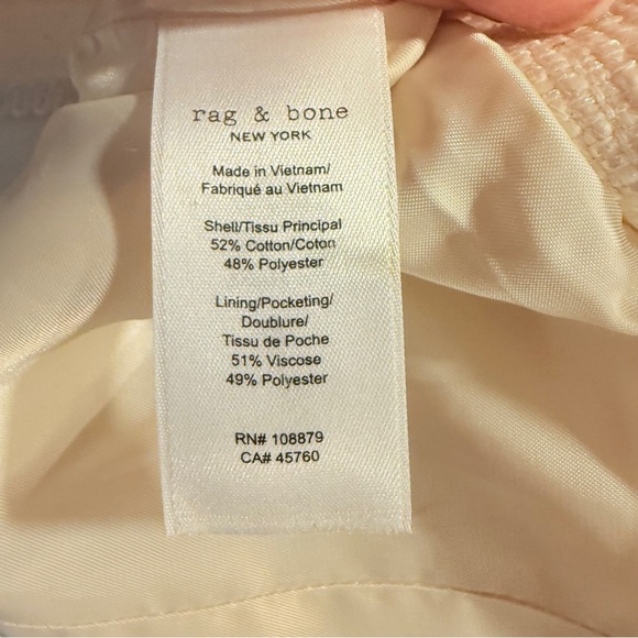 NEW Rag & Bone Amaya Crop Jacket. Women’s Blazer Size 8 - Picture 14 of 15